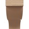 Ekena Millwork 11"W x 33"D x 22"H Classic Garner Rough Cedar Woodgrain TimberThane Corbel, Primed Tan CORUR11X33X22GARRCPR - alternate 5